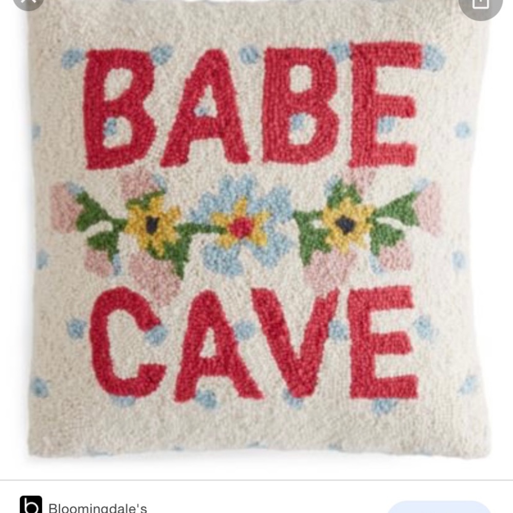 Babe Cave pillow